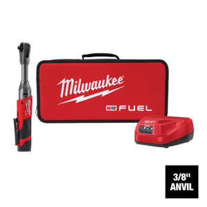 Milwaukee Extended Reach Power Ratchet Wrenches 3/8 in 15.12 in