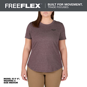 Milwaukee FREEFLEX™ Hybrid T-shirts XS Purple Womens