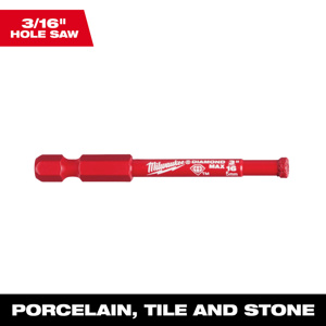 Milwaukee One-piece Hole Saws Diamond Coated