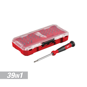 Milwaukee Precision Multi-bit Screwdrivers 39-in-1 Piece Not Magnetic