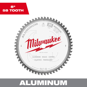 Milwaukee Circular Saw Blades 8 in 58 Tooth 1 Piece