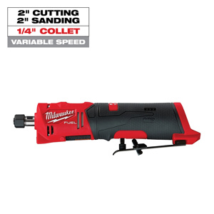 Milwaukee M12™ FUEL™ Straight Die Grinders 1/4 in Cordless Paddle Switch