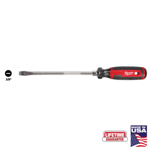 Milwaukee Slotted Tip Screwdrivers 3/8 in