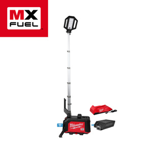 Milwaukee Dual Power Compact Tower Lights Corded/Cordless 15000 lm