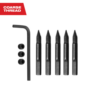 Milwaukee Feed and Set Screw Accessory Set Steel