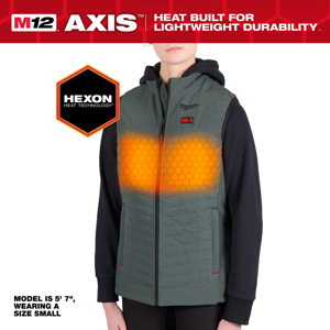 Milwaukee M12™ AXIS™ HEXON™ Heated Vest Kits 2XL Blue