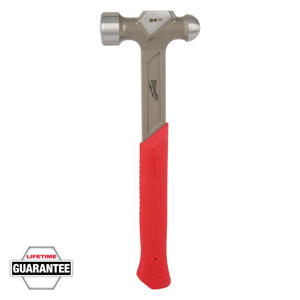 Milwaukee SHOCKSHIELD™ Ball-Pein Hammers 24 oz Steel 12 in Smooth