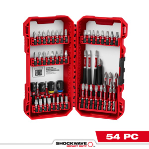 Milwaukee Impact Driver Bit Sets 54 Piece