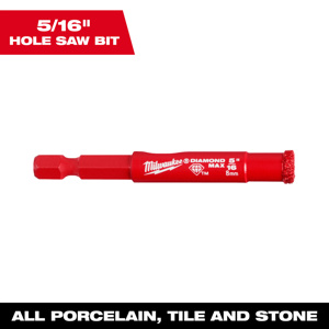 Milwaukee Diamond Max™ Hole Saw Bits Diamond Coated