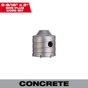Milwaukee Core Bits 2-9/16 x 2 in Carbide Tipped