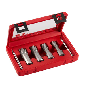 Milwaukee Annular Cutter Sets 4 Piece Carbide