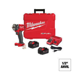 Milwaukee M18™ FUEL™ Compact Impact Wrench Kits 1/2 in Cordless