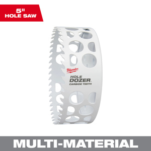 Milwaukee Hole Saws 5 in Carbide Tipped