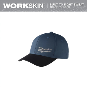 Milwaukee WORKSKIN™ Fitted Hats Small/Medium Blue