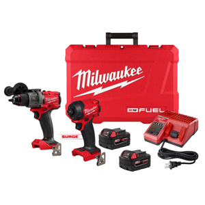 Milwaukee M18™ 2-Tool Combination Kits 2 Piece 1/2 in Hammer Drill Driver, 1/4 in Hex Hydraulic Driver