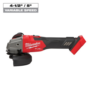 Milwaukee M18™ FUEL™ Variable Speed Lock-on Braking Grinders 5 in Cordless Slide Switch