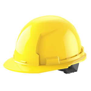 Milwaukee BOLT™ Front Brim Unvented Hard Hats 6.5 - 8.5 in 4 Point Ratchet Yellow