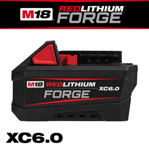 Milwaukee M18™ REDLITHIUM™ FORGE™ HIGH OUTPUT™ XC Battery Packs M18™ Lithium-ion (Li-ion) Batteries 6 Ah