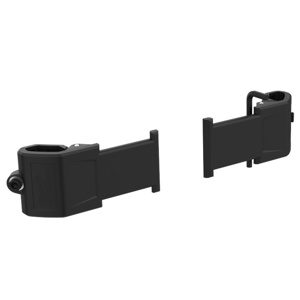 Milwaukee PACKOUT™ Tool Box Attachment Mounts Polypropylene Black