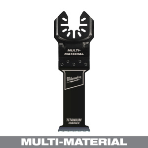 Milwaukee Oscillating Multi-tool Blades 1 Piece 1-1/4 in Cut Width Drywall, Metal, Nail-embedded Wood, Plaster, Plastic