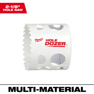 Milwaukee Hole Saws 2-1/8 in High Speed Steel
