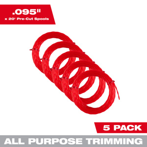 Milwaukee Trimmer Lines 0.95 in x 20 ft