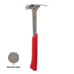 Milwaukee Framing Claw Hammers 17 oz Milled Face Straight Claw