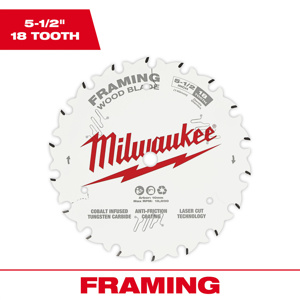 Milwaukee Circular Saw Blades 6-1/2 in 40 Tooth 1 Piece