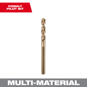 Milwaukee Pilot Drill Bits 1/4 x 3-1/2 in High Speed Steel 3 Flat Shank