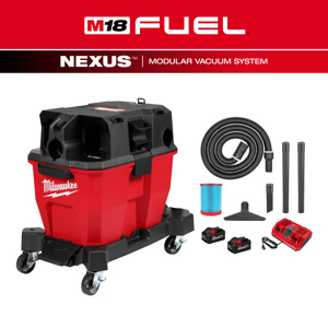 Milwaukee M18™ FUEL™ Dual Battery Wet / Dry Vacuum Kits Cordless 9 gal 109 CFM