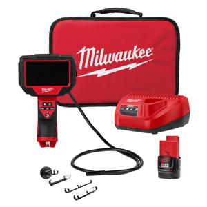 Milwaukee M12™ M-SPECTOR 360™ Inspection Camera Kits Cordless LCD 4 ft