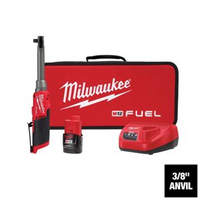 Milwaukee M12™ FUEL™ Ratchet Wrench Kits 3/8 in Cordless 35 ft lbs