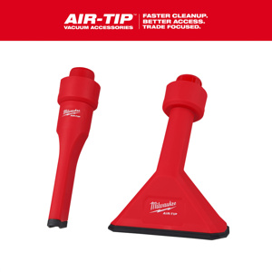 Milwaukee AIR-TIP™ Wet / Dry Vacuum Attachment Kits Crevice Tool, Utility Nozzle