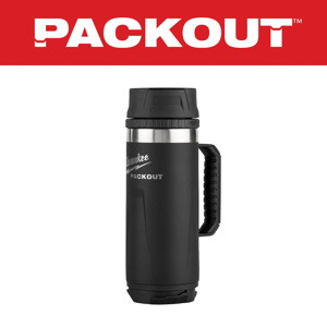 Milwaukee PACKOUT™ Insulated Mugs 18 oz Black