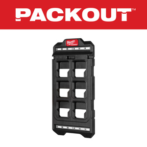 Milwaukee PACKOUT™ Mounting Plates 1 x 10-1/4 x 20 in Polypropylene Black