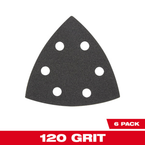 Milwaukee Universal Fit Open-Lok™ Triangle Sandpaper 3.5 in Silicon Carbide