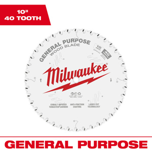 Milwaukee Circular Saw Blades 40 Tooth 1 Piece