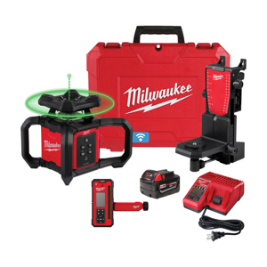 Milwaukee Interior Rotary Laser Level Kits Battery