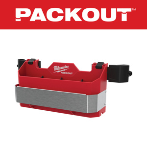 Milwaukee PACKOUT™ Tool Box Caddy Attachments Polypropylene Red