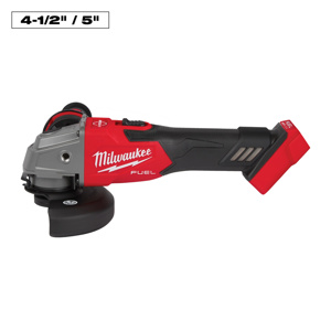 Milwaukee M18™ FUEL™ Lock-on Grinders 5 in Cordless Slide Switch