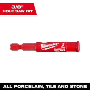 Milwaukee Diamond Max™ Hole Saw Bits Diamond Coated