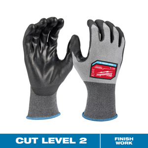 Milwaukee SMARTSWIPE™ Polyurethane-dipped Gloves XL Gray