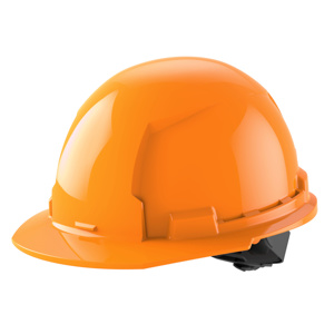 Milwaukee BOLT™ Front Brim Unvented Hard Hats 6.5 - 8.5 in 4 Point Ratchet Orange
