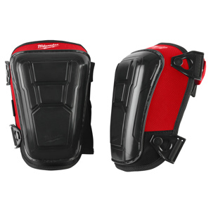 Milwaukee Performance Knee Pads One Size Fits Most Foam Buckle Red<multisep/>Black