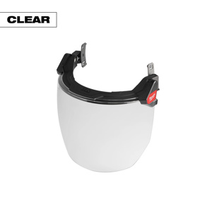 Milwaukee BOLT™ Full Face Shields Anti-fog, Anti-scratch Clear