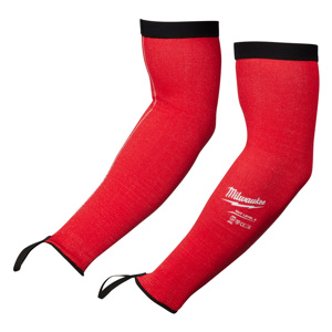 Milwaukee Protective Sleeves 16 in Red Nylon ANSI Cut 3