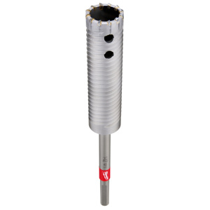 Milwaukee Rebar Cutter Drill Bits 1-1/2 x 12 in Carbide 3 Flat Shank 1-1/2 in