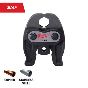 Milwaukee M12™ FORCE LOGIC™ Press Tool CTS-V Press Jaws Steel