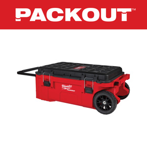 Milwaukee PACKOUT™ Rolling Tool Chests 24 x 38 x 15.8 in 1 Compartment plus Tray Polypropylene