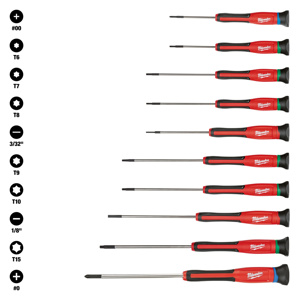 Milwaukee Screwdriver Sets 10 Piece